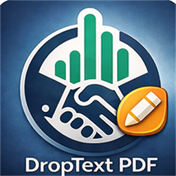 DropText PDF app icon